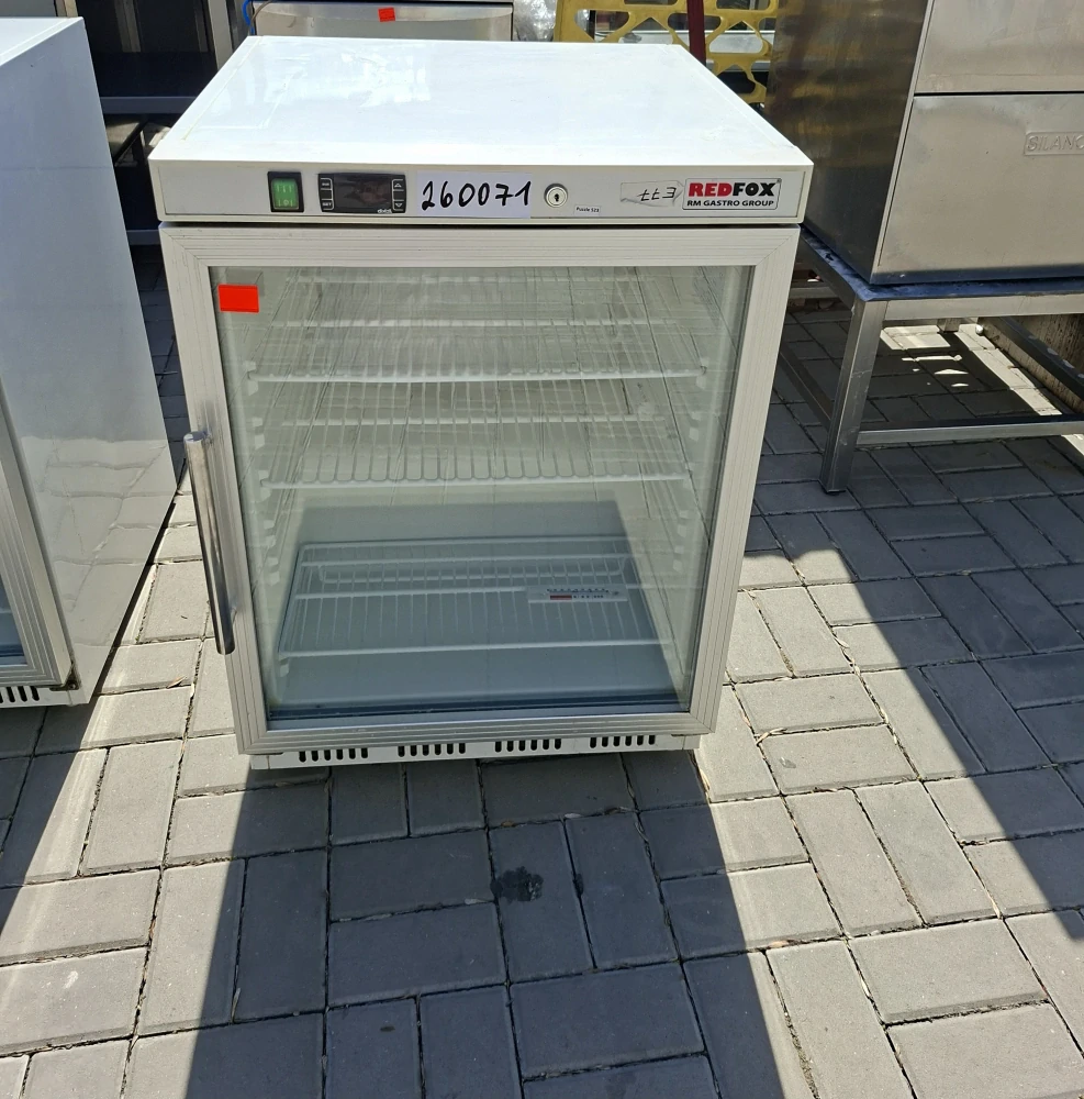 260071 Chladnička s prosklenými dveřmi bílá