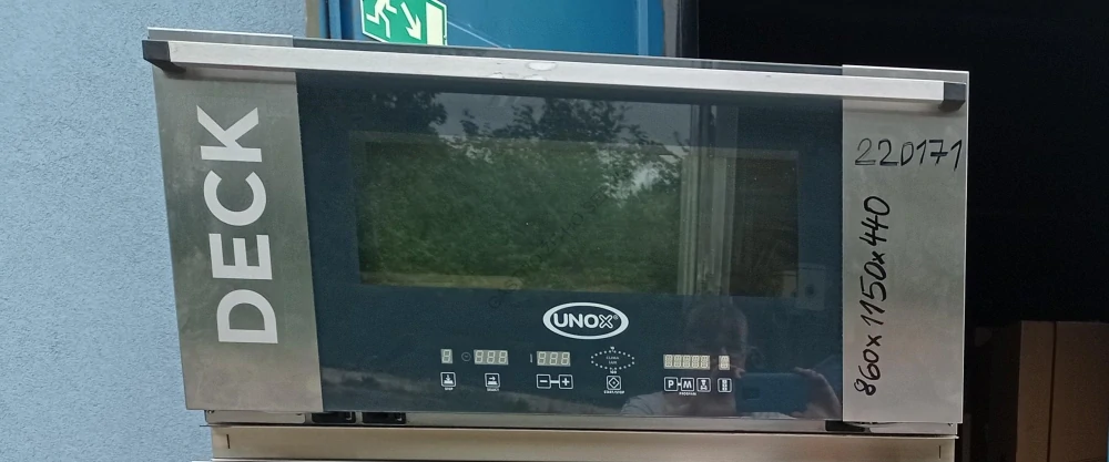 220171 UNOX DECKTOP XEBDC-02EU-D – elektrická pec 2× 600 × 400 mm