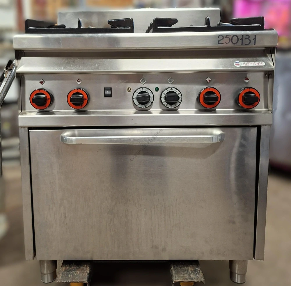 Plynový sporák RM Lotus - GF4 - 8GEMS s EL.troubou