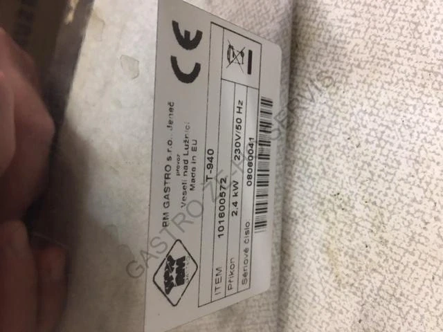 Toaster dvoupatrový T-940  395x250x400