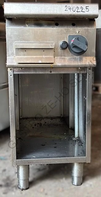 Plynový tál - nerez,otevřená podestavba  