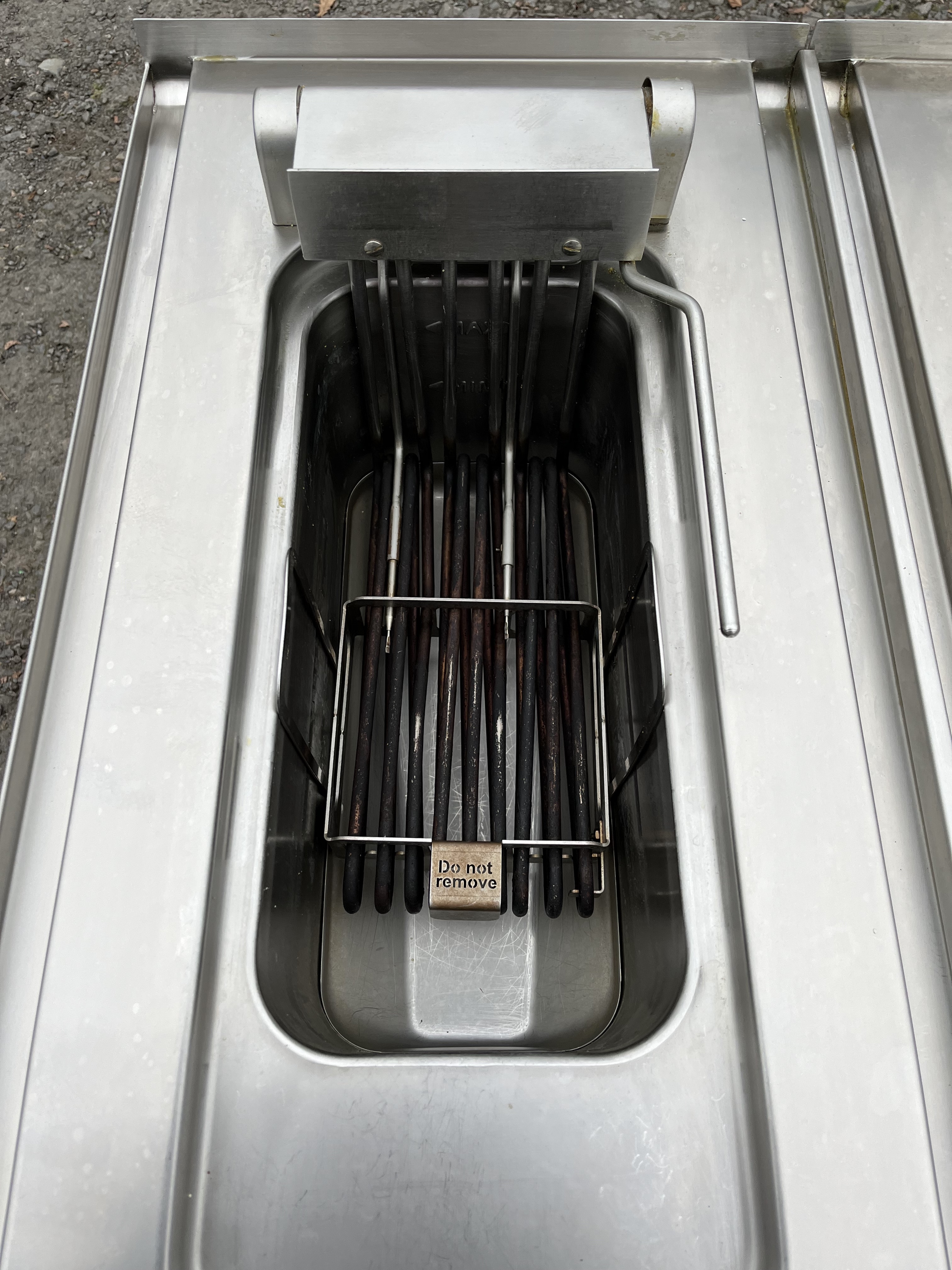 Fritéza el. - 2020321,OPTIMA 850,objem: 12,5l  400x850x920