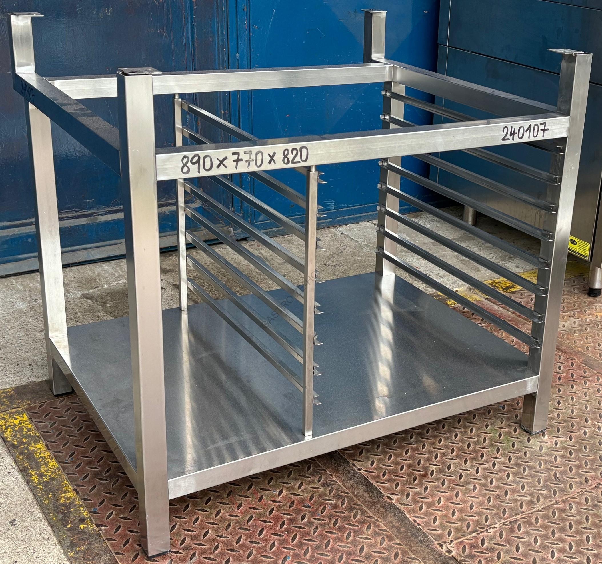 Podestavba - nerez, 8x zásuv vpravo (540x650)  890x770x820