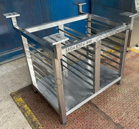 Podestavba - nerez, 2x 7 zásuvů (325x550)  870x830x790