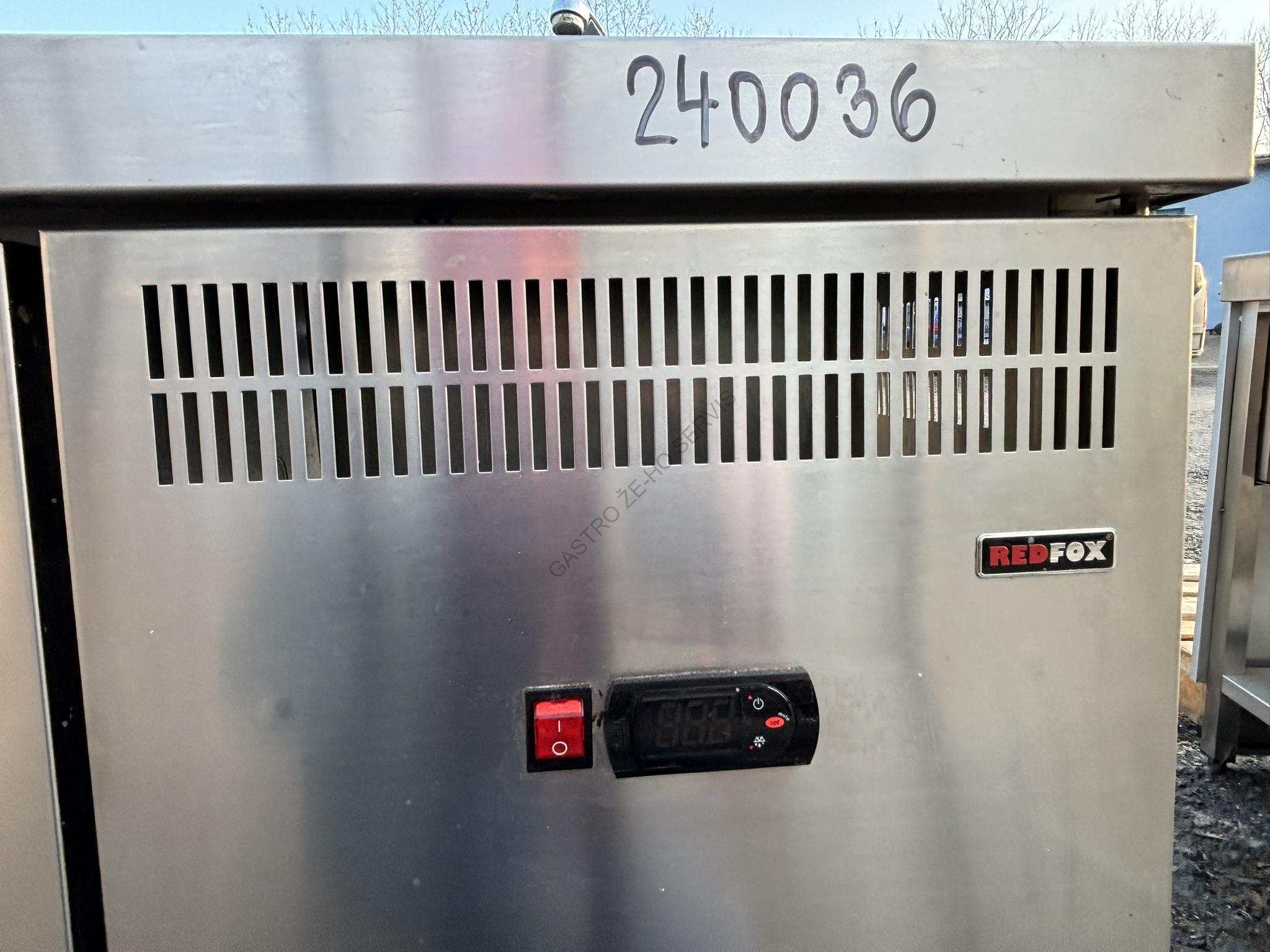 Chladící stůl - nerez RT-2D+S,2x dvířka (2xGN 1/1)dřez (330x330x200)agregát vpravo,ZL  