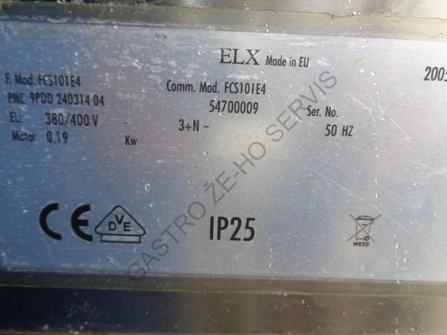 Sporák stolní - 2x plotna,el., PC-4ET  400x600x900