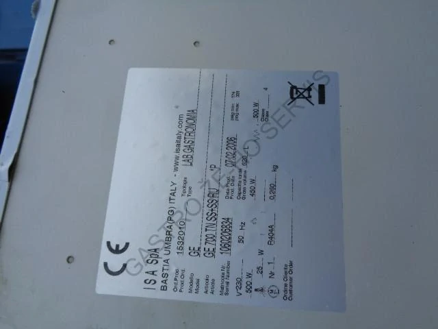 Chladnička GE - nerez,pojízdná,620l  720x830x2040