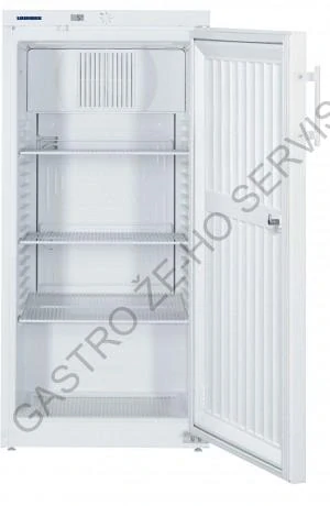 Chladnička FKv 2640,bílá,plné dveře  600x610x1250