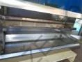 Gril na kuřata 1EG - plynový,1 špíz,6 kuřat  1100x480x460