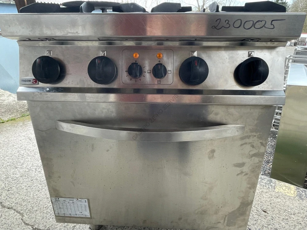 Kombinovaný sporák s el. troubou (230005)