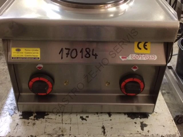 Sporák stolní - 2x plotna,el., PC-4ET  400x600x900