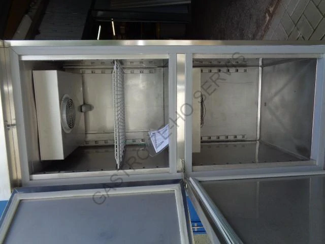 Kombinovaná chladnička SPNI-072/2LD - nerez  710x800x2010