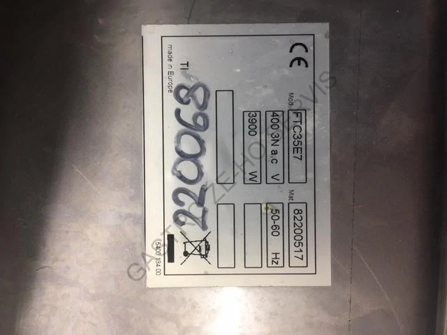 Grilovací deska - FTC 35E7,hladká  350x700x280