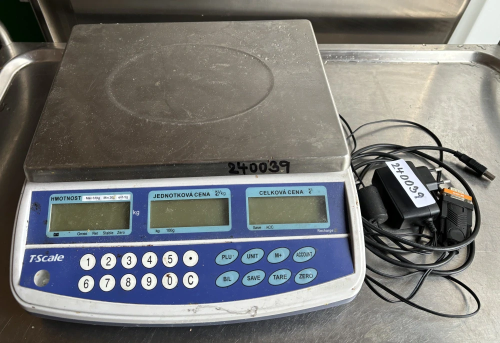 TSCALE - Obchodní váha s výpočtem ceny QTP-6 BMR ,3-6kg 
