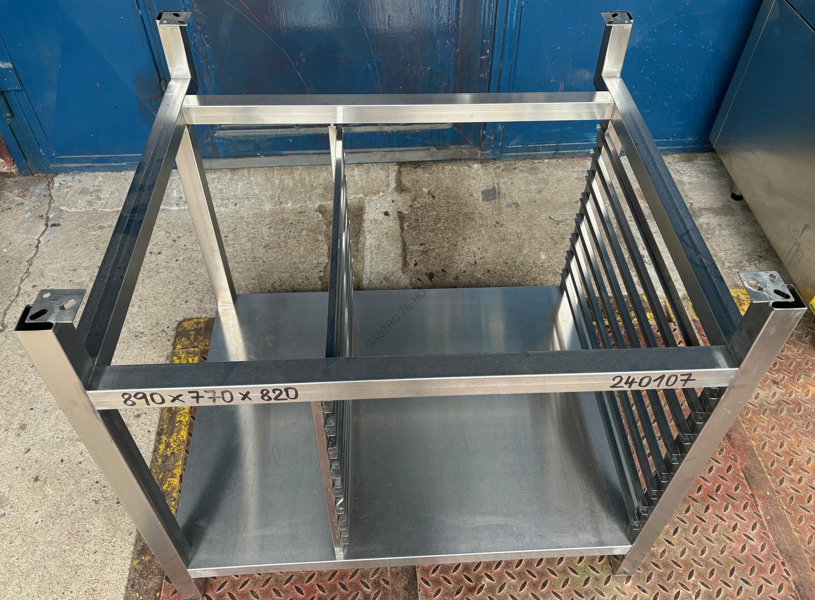 Podestavba - nerez, 8x zásuv vpravo (540x650)  890x770x820