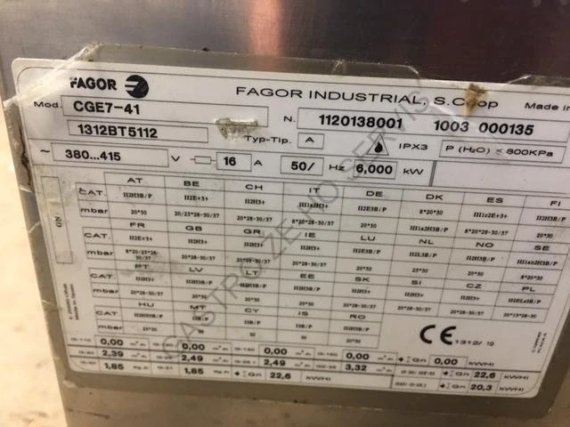 Kombinovaný sporák s el. troubou (230005)