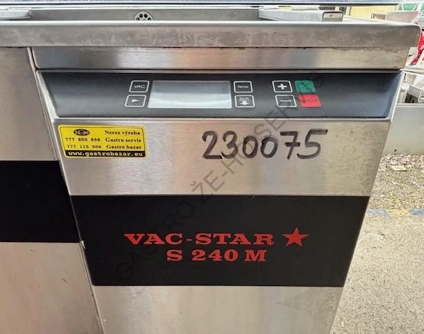 Vakuová balička S 240 MSX,pojízdná 700x660x980