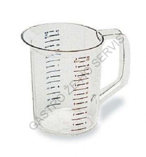 Odměrka polykarbonátová 1,9l. prům.130 V-190