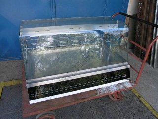 Vitrína teplá 1100x700x600