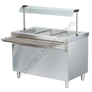 ARISCO Výdejní vana  BTEB 711 GN3/1, 1150x1000x1245