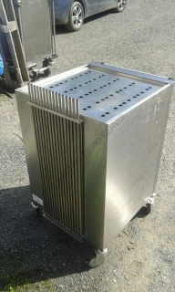 Vozík výdejní VOTU - nerez,univerzální,s ohřevem,pojízdný  560x620x890  