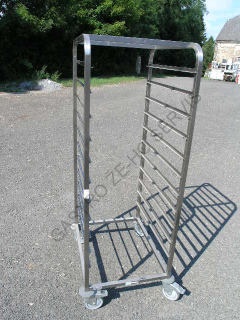 Vozík pojízdný na tácy 11x zásuv  560x700x1600