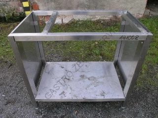 Podestavba nerezová 930x560x820 s policí rozměr plochy na spotřebič 630x420