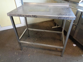 Stůl nerezový 970x600x910