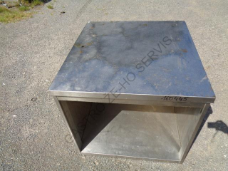 Stůl - nerez,oplechovaný  800x850x760