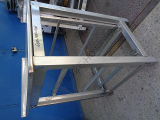 Stůl - nerez,2x zásuv,ZL (360x540)  600x700x900