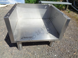 Podestavba - nerez s policí  600x560x500