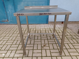 Stůl - nerez s trnoží,ZL  820x700x900