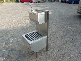 Výlevka - nerez,kombinovaná  500x570x1200