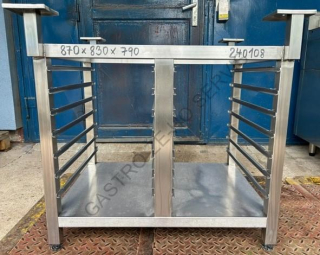 Podestavba - nerez, 2x 7 zásuvů (325x550)  870x830x790