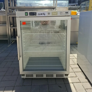 260074 Chladnička s prosklenými dveřmi bílá