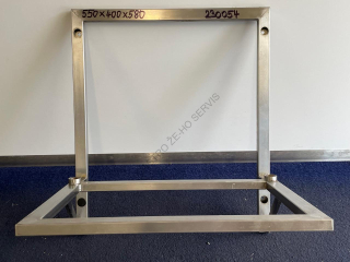 Police - nerez,nástěnná,patky na nožičky  550x400x580