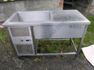 Chladící vana 1300x600x900 vn. rozměr 650x440x200