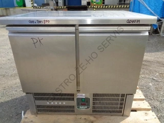 Chladicí stůl ITLV02NX - nerez,agregát dole,dvířka,zásuvy  900x700x850