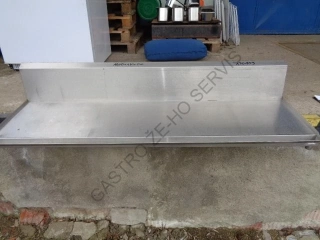 Police - nerez s odkapním žlábkem  1600x480x240