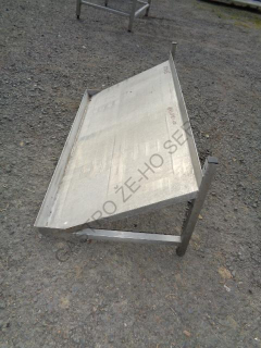 Police na koše - nerez  1040x500x400