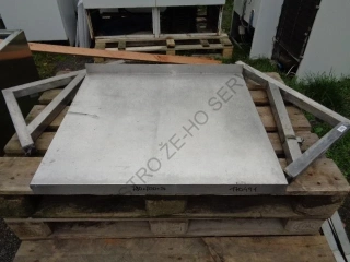 Stolová deska - nerez s konzolí,ZL  780x700x50