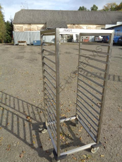 Vozík na tácy - nerez,15x zásuv (530x645)  600x650x1600