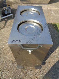 Ohřívač talířů EPT-2,dvoutubusový,prům. 290  410x810x900