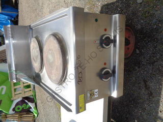 Sporák stolní OC64E - el.,2x plotýnka  400x650x295