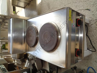 Sporák stolní PC-4ET el.,2x plotýnka  400x700x290