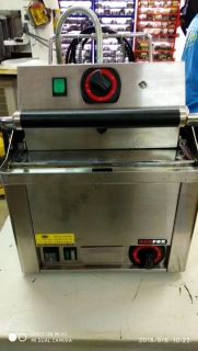 Kontaktní steak gril chromovaný KD-33 E  330x600x400